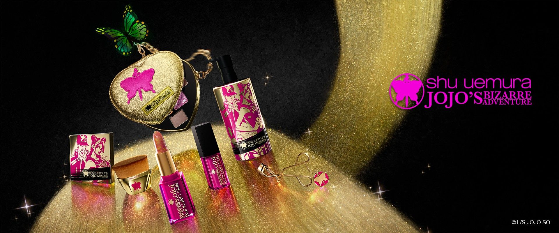 shu uemura x jojo's bizarre adventure